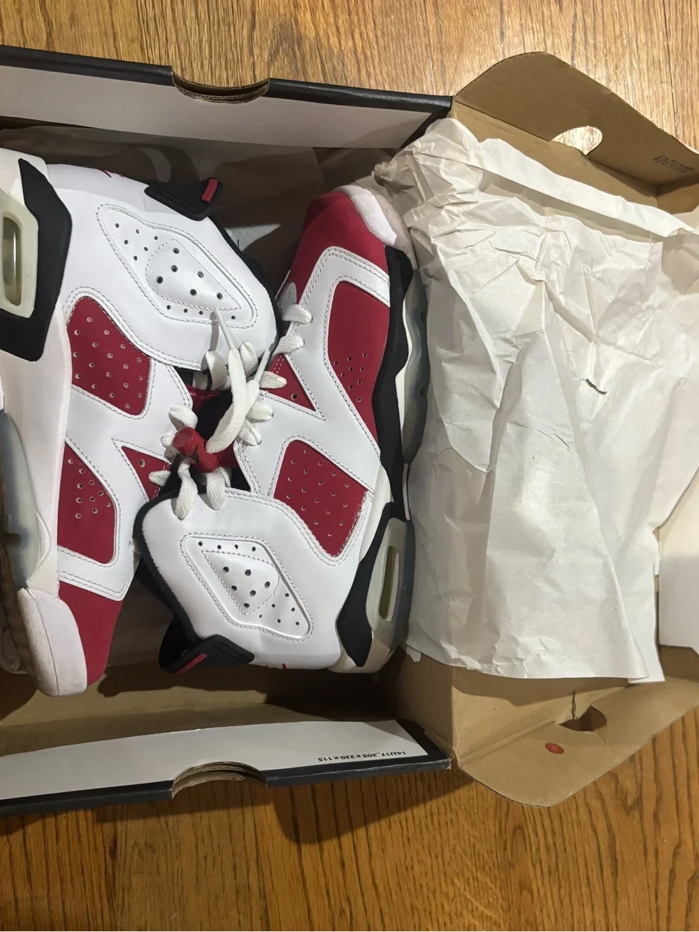 Nike Air Jordan 6 Retro ‘Carmine’ 2014 5Y